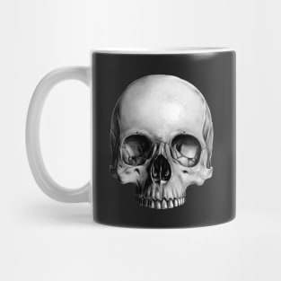 Anatomical Half Skull Mug
